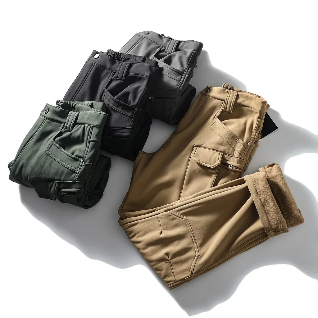 Men's Tactical Fleece Set – Waterproof Soft Shell Jacket & Pants