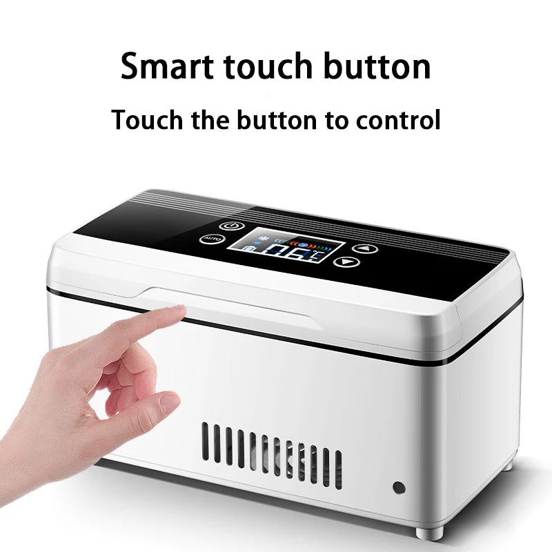 10400mAh Portable Insulin Refrigerator – USB Rechargeable Mini Cold Box with Constant Temperature Cooler Bag