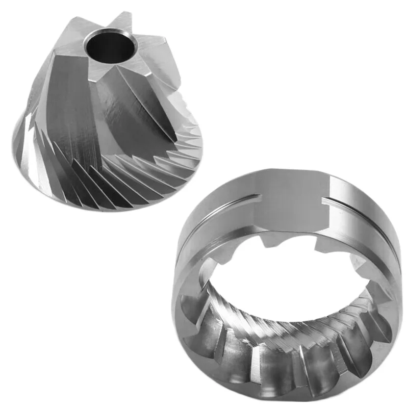 38mm Conical Espresso Grinder Replacement Burrs — High-Uniformity Coffee Accessory
