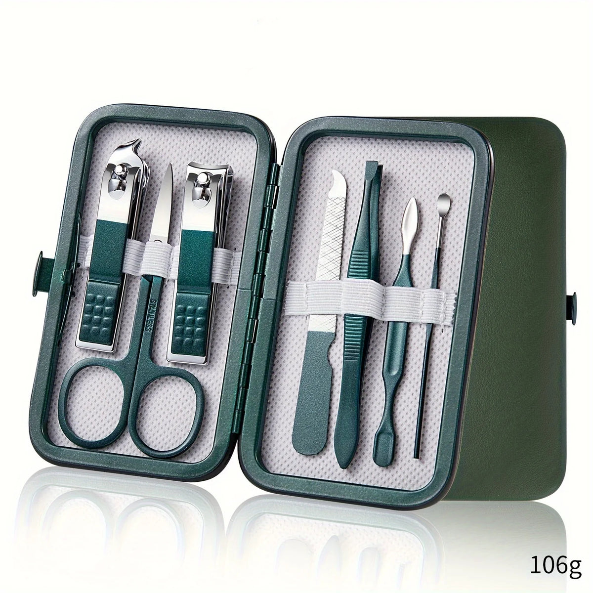 Professional Nail Care Kit – 7, 10, 12 & 18-Piece Stainless Steel Manicure & Pedicure Set with Travel Case