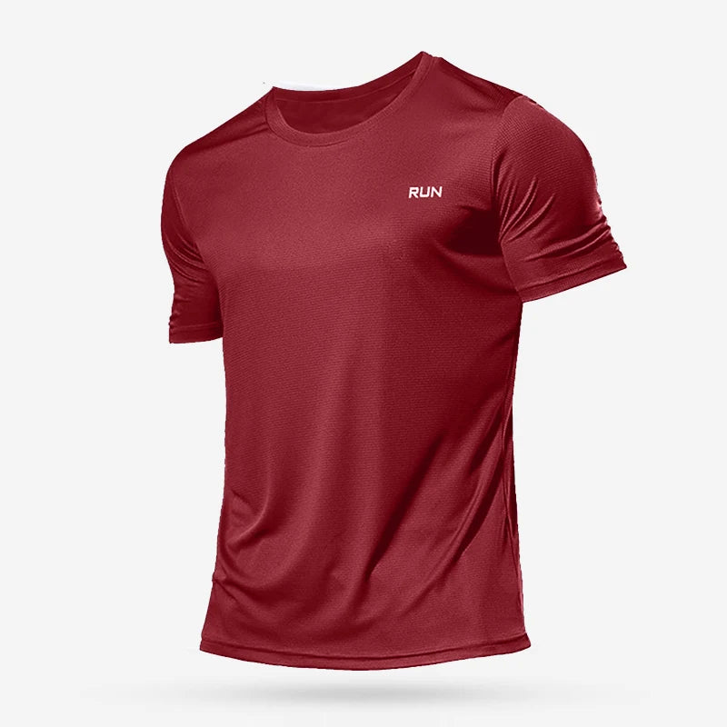 Men's Quick-Dry Compression Sports Running Shirt — Performance Base Layer