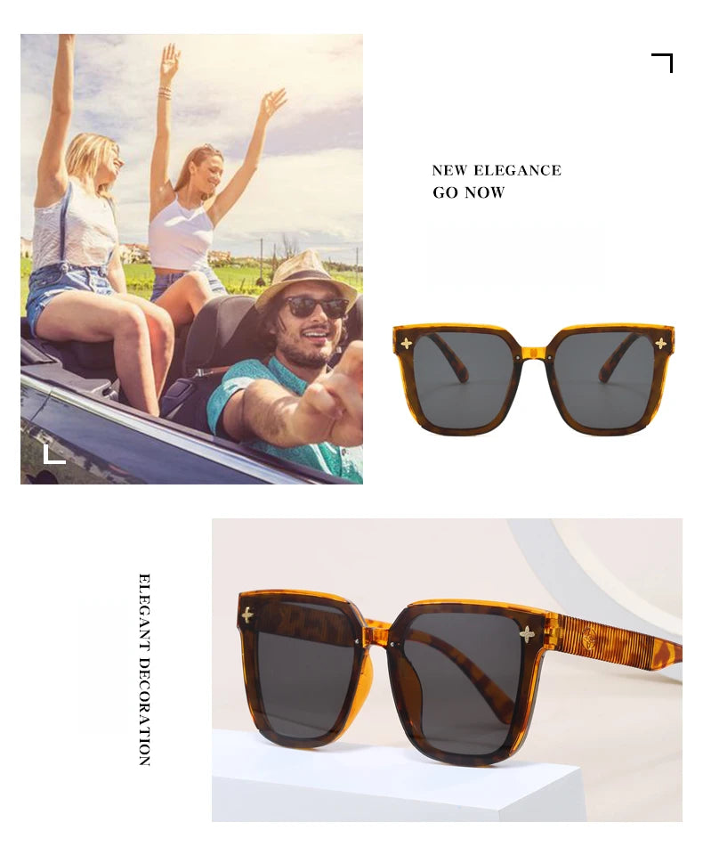 Cat Eye Sunglasses for Women & Men — UV400 Gradient Retro Shades