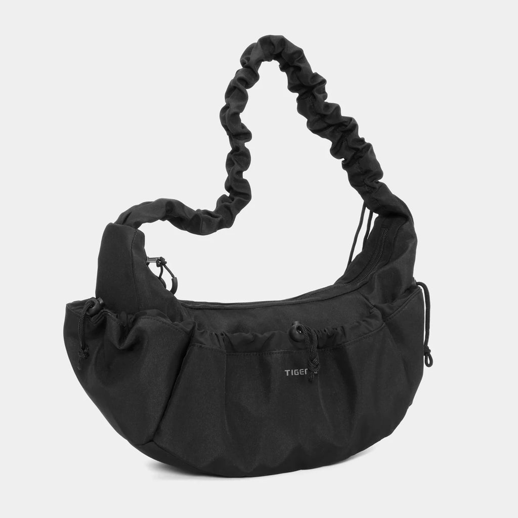 Tigernu Women Bags Fashion Half-Moon Shoulder Bag Female Underarm Bag Light Wrinkled Drawstring Handbag Women Totes Shoulder Bag