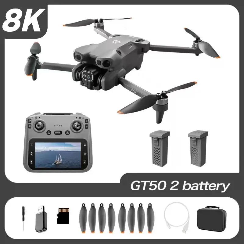 GT50 Camera Drone with Screen Remote & FPV