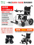 Foldable 4-Wheel Electric Mobility Scooter – Portable Travel Model
