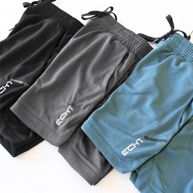Men's Mesh Breathable Training Sport Shorts — Lightweight Gym & Running Shorts