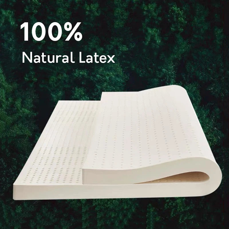 Thailand Natural 100% Latex Mattress with Cover – Hotel & Home Luxury Tatami Mat