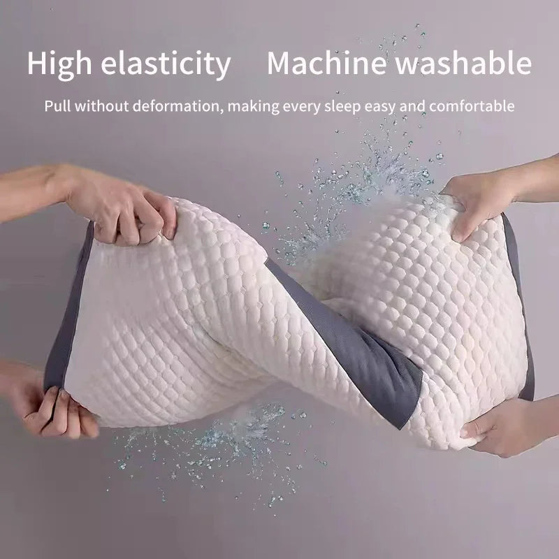 Spa Massage Pillow — Washable Non-Collapse Cervical Support Pillow for Home, Spa & Gift