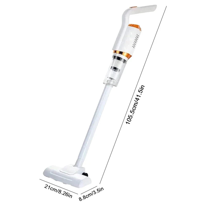 2-in-1 Cordless Handheld Vacuum & Floor Sweeper – 8500Pa, 120W, USB Rechargeable
