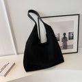 Vintage Suede Large Capacity Shoulder Tote Bag – Stylish Commuter Hobo Handbag for Women