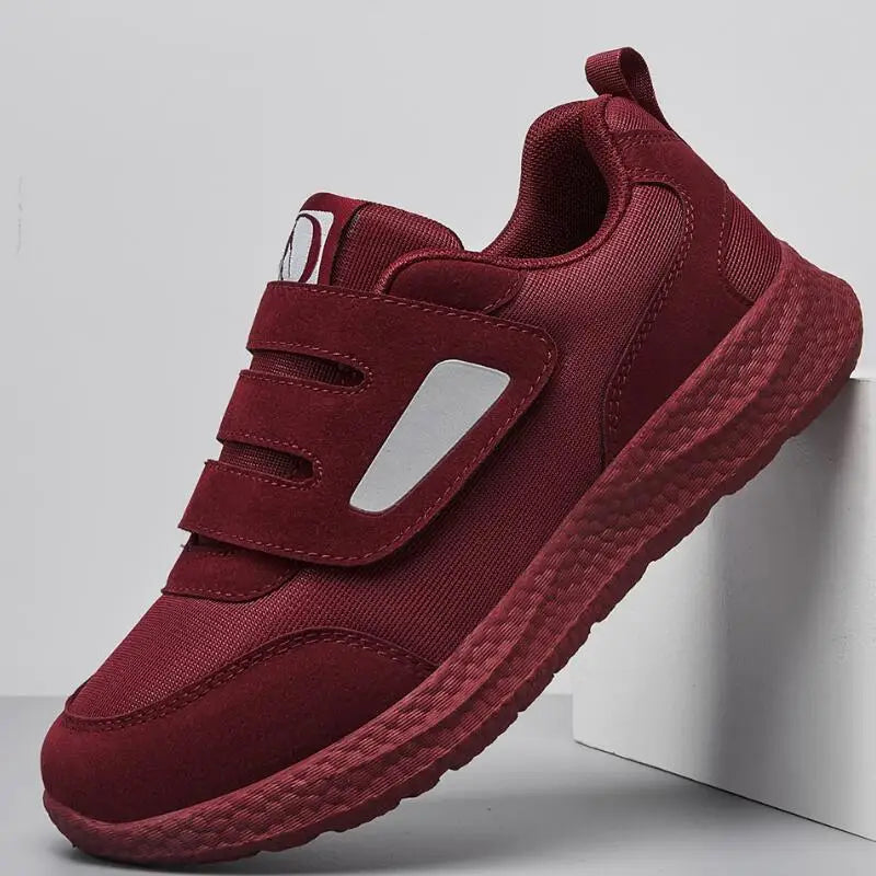 Men's & Women's Orthopedic Diabetic Sneakers – Wide Slip-On Hook & Loop Casual Shoes for Edema, Swollen Feet & Height Increasing Comfort