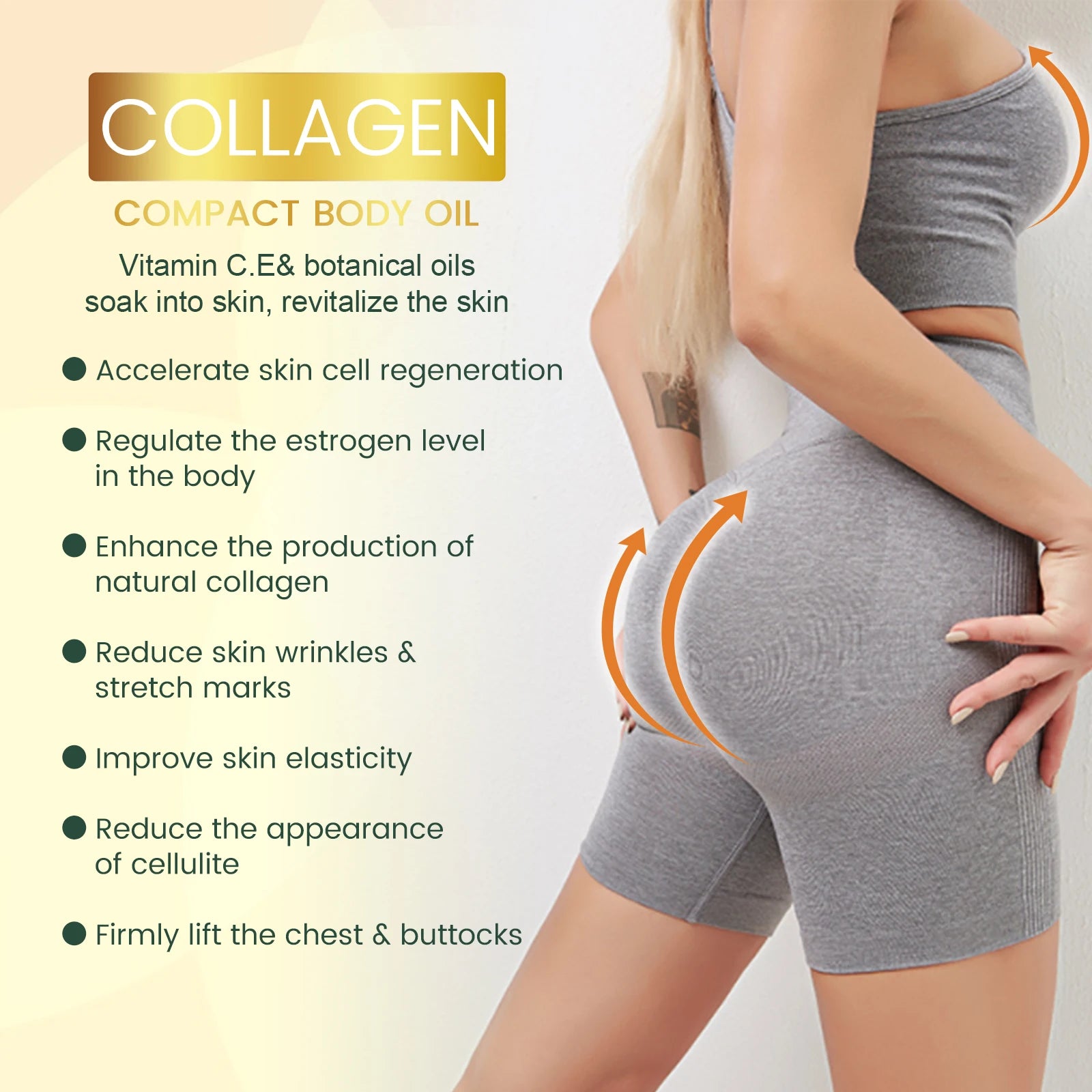 Ouhoe Collagen Body Oil — Skin Tightening, Firming & Anti-Stretch Mark Massage Oil 30ml