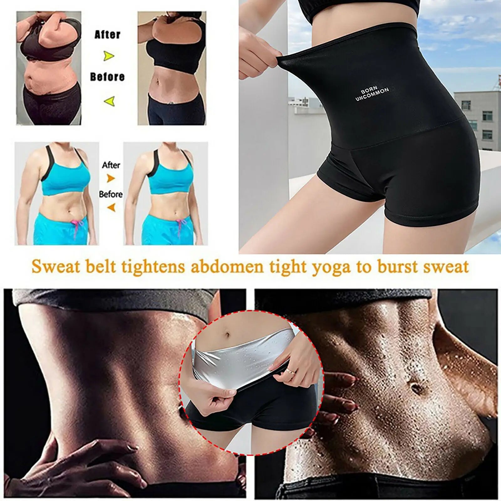 Women’s Sauna Sweat Pants — Thermo Slimming Leggings for Workouts