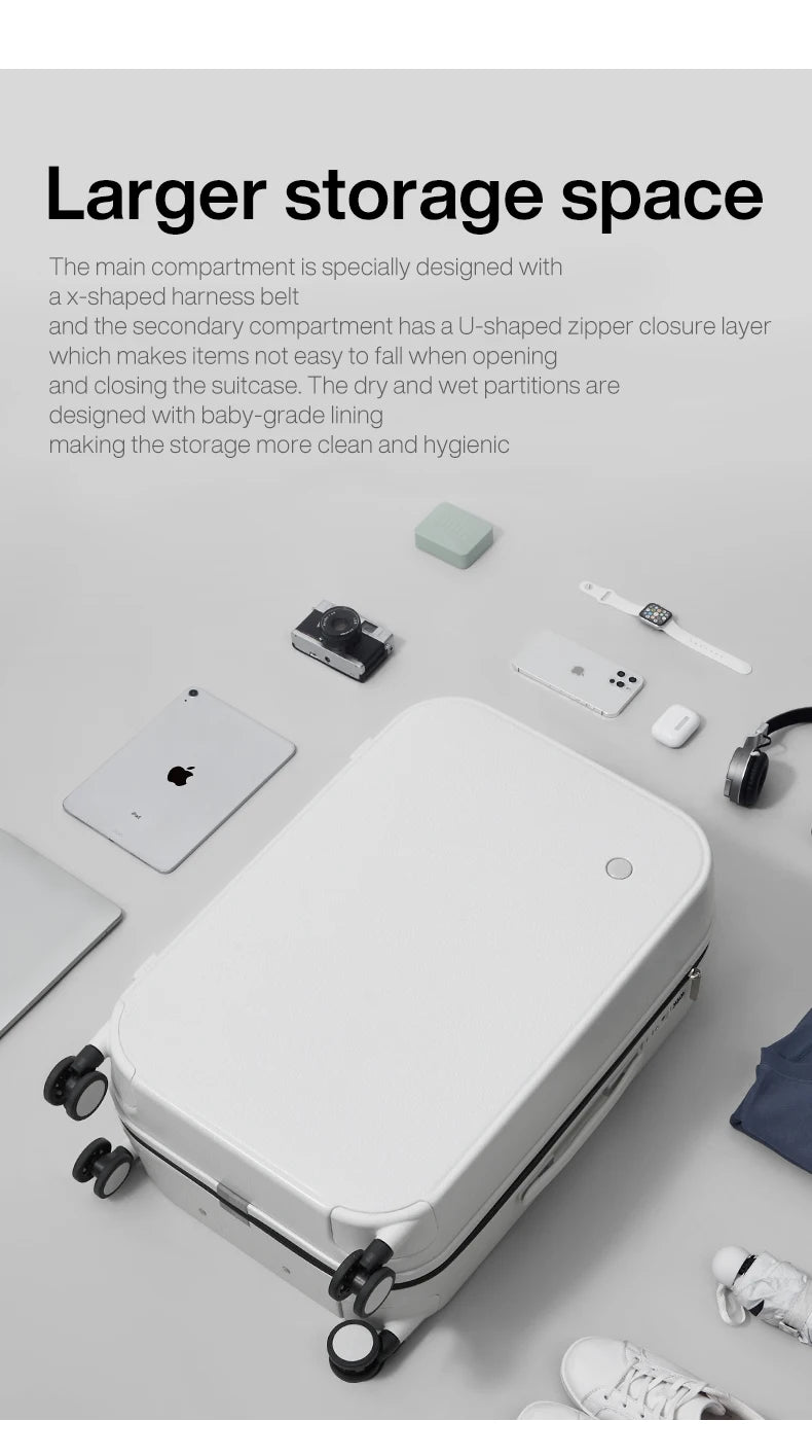 Mixi PC Luggage – Patent Design Spinner Suitcase