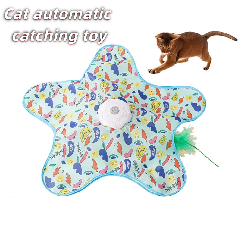 Automatic Electric Cat Turntable Interactive Toy