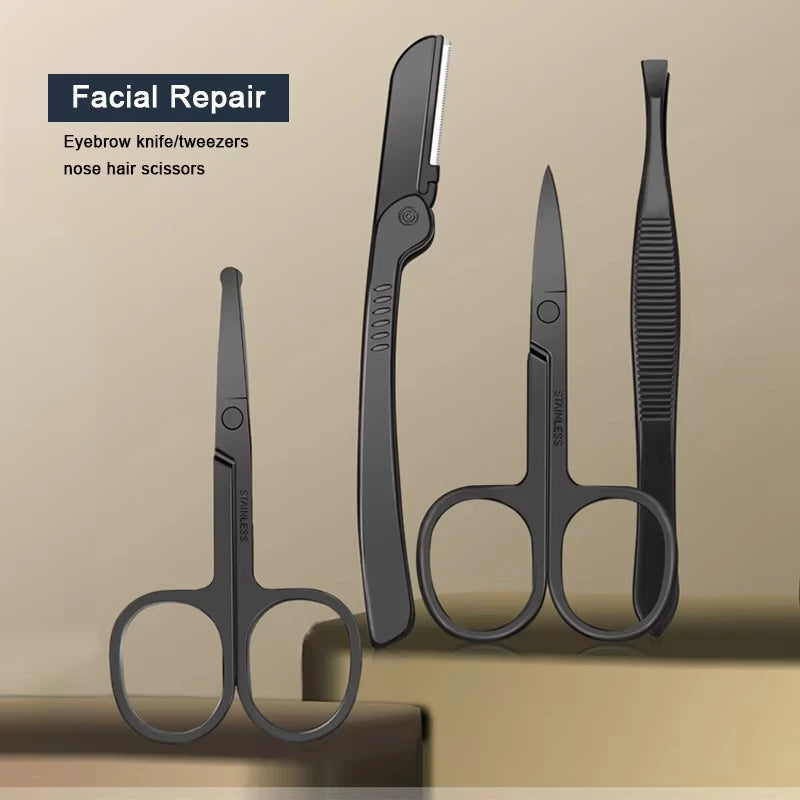 Stainless Steel Nail Clipper & Pedicure Set — Multi-Pack