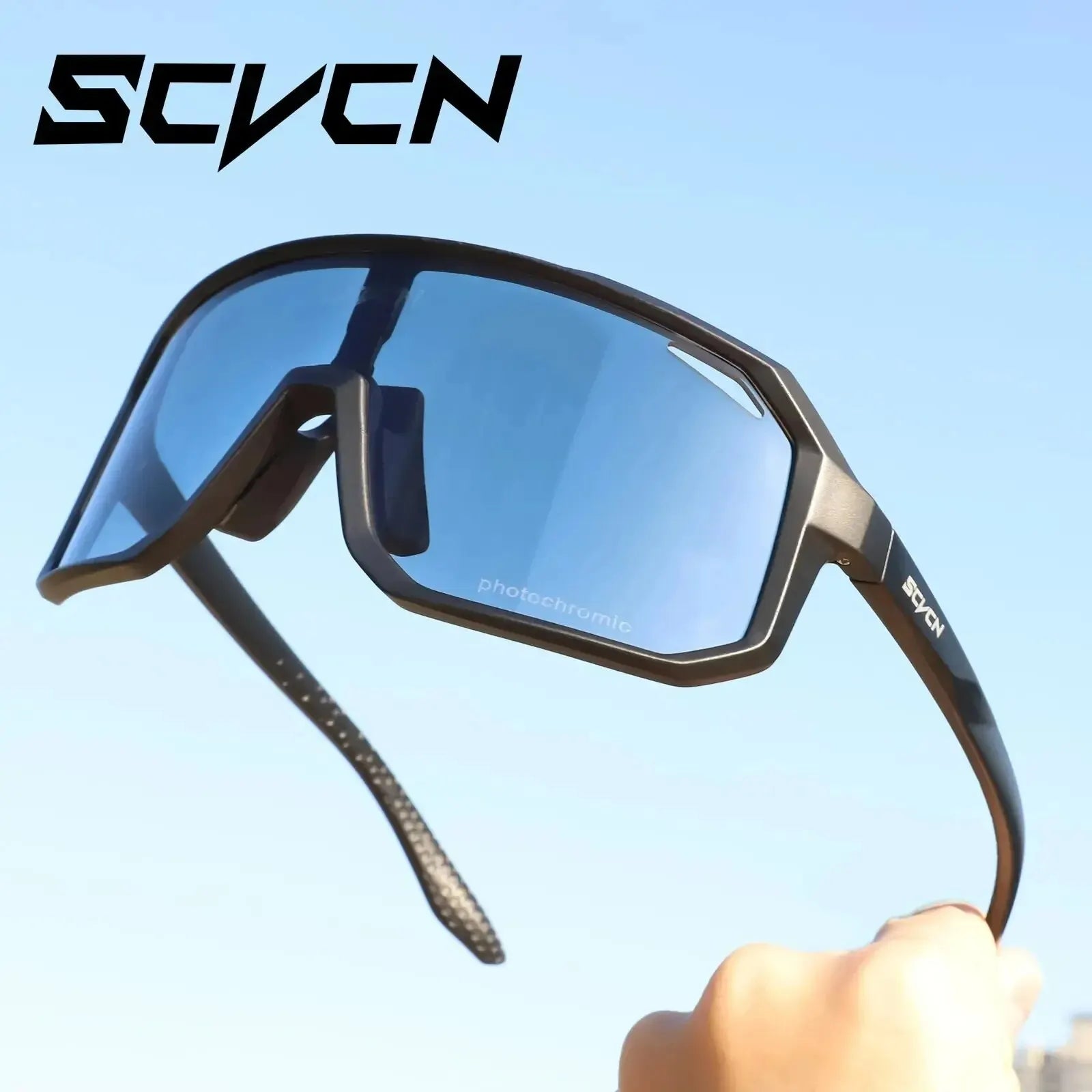 Photochromic Cycling Sunglasses | Men Women Mountain Bike Road Outdoor Sports Hiking Goggles