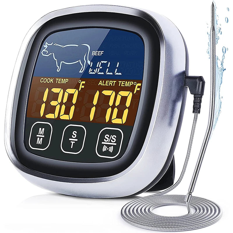 TP700 Digital Wireless Food Thermometer — Remote Probe for BBQ, Grill, Oven & Meat