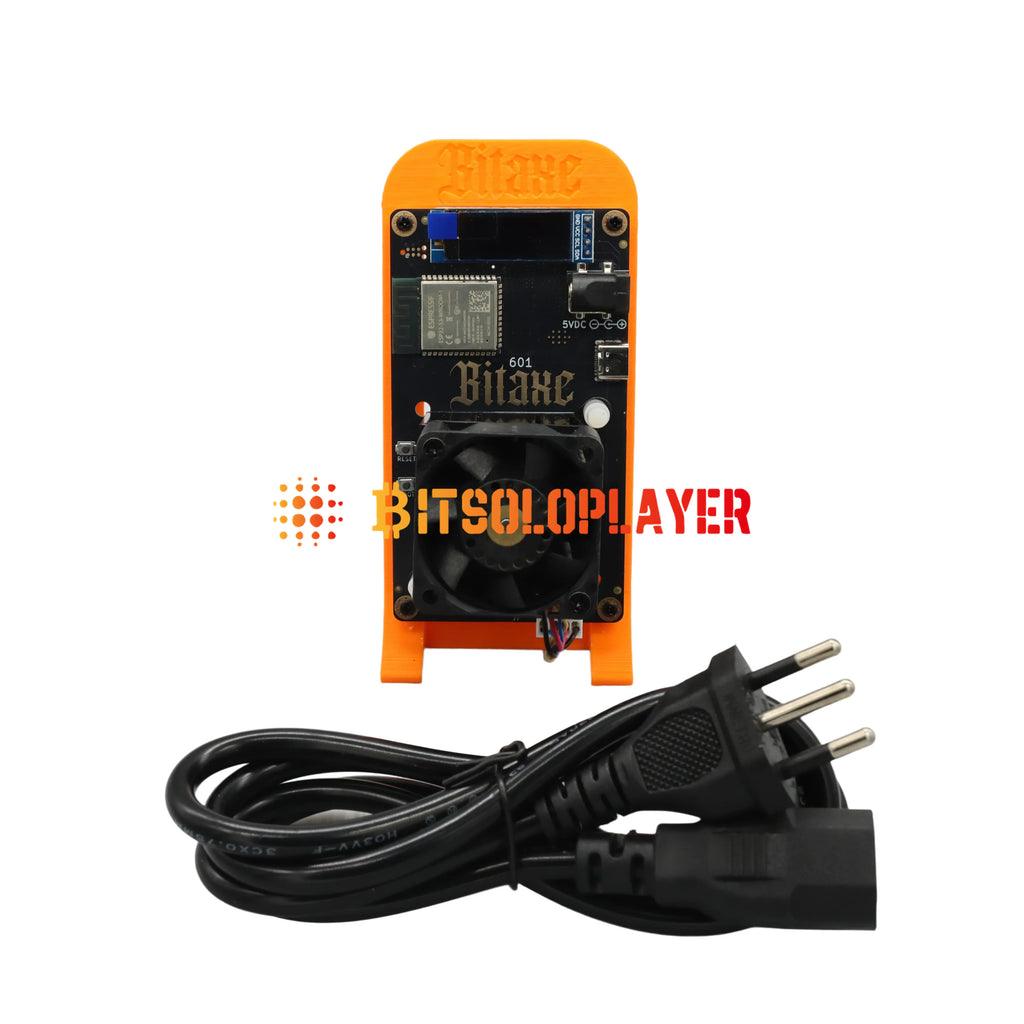 Bitaxe Gamma 601 Bitcoin Solo Miner — 1.5TH/s 25W Open Source with Power Supply