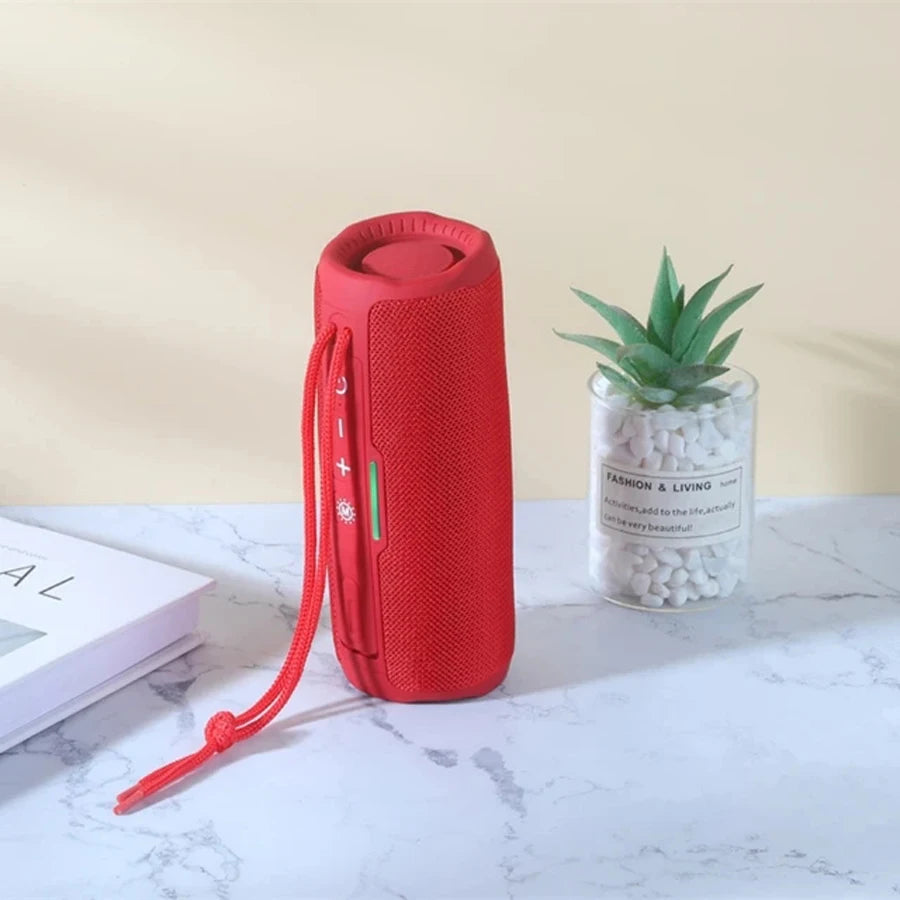 Wireless Portable Bluetooth Speaker — 360° Sound, Waterproof & Long Battery Life