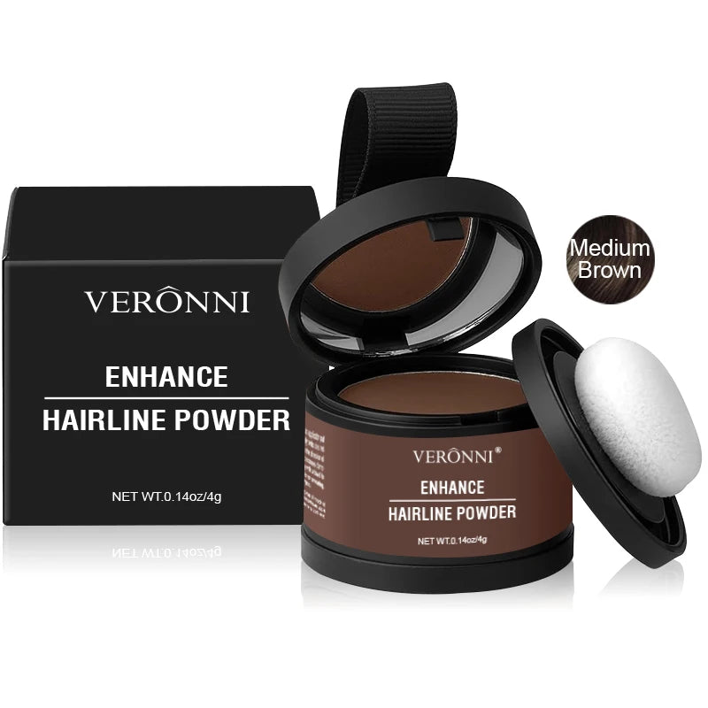 Hairline Shadow Powder — Waterproof Root Touch-Up for Thinning Hair
