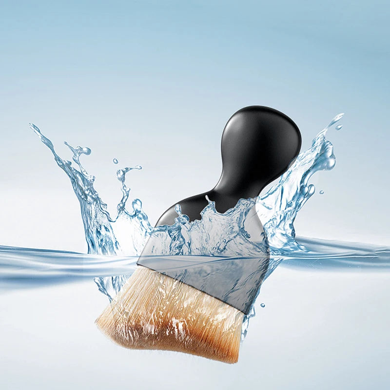 Car Air Vent Cleaning Brush with Casing — Soft Bristle Crevice Dusting Tool for Car Interior Detailing