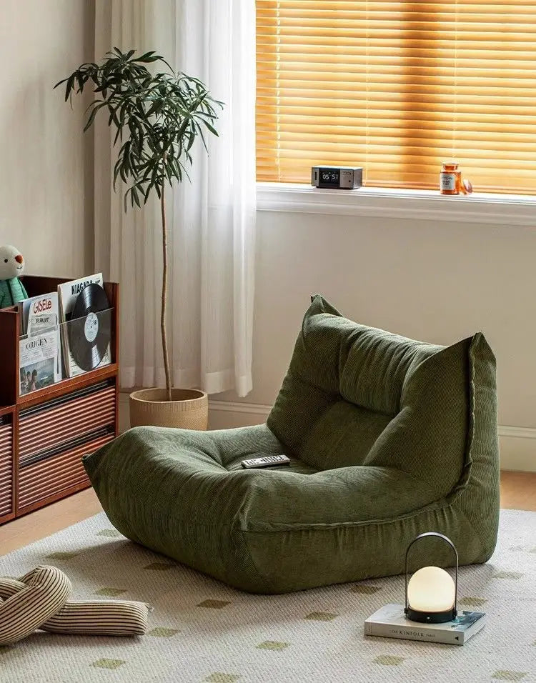 Caterpillar Floor Lounge Chair with Deep Seat