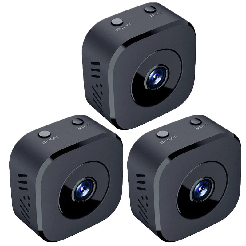 HD Mini WiFi Security Camera – Full Color Night Vision, Motion Detection, Waterproof | Indoor & Outdoor