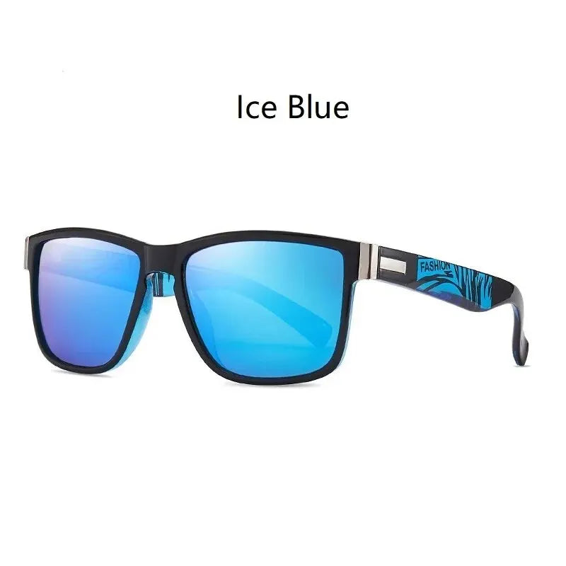 Fashionable Vintage Square Sunglasses | Luxury Designer Driving Fishing Eyewear for Men & Women