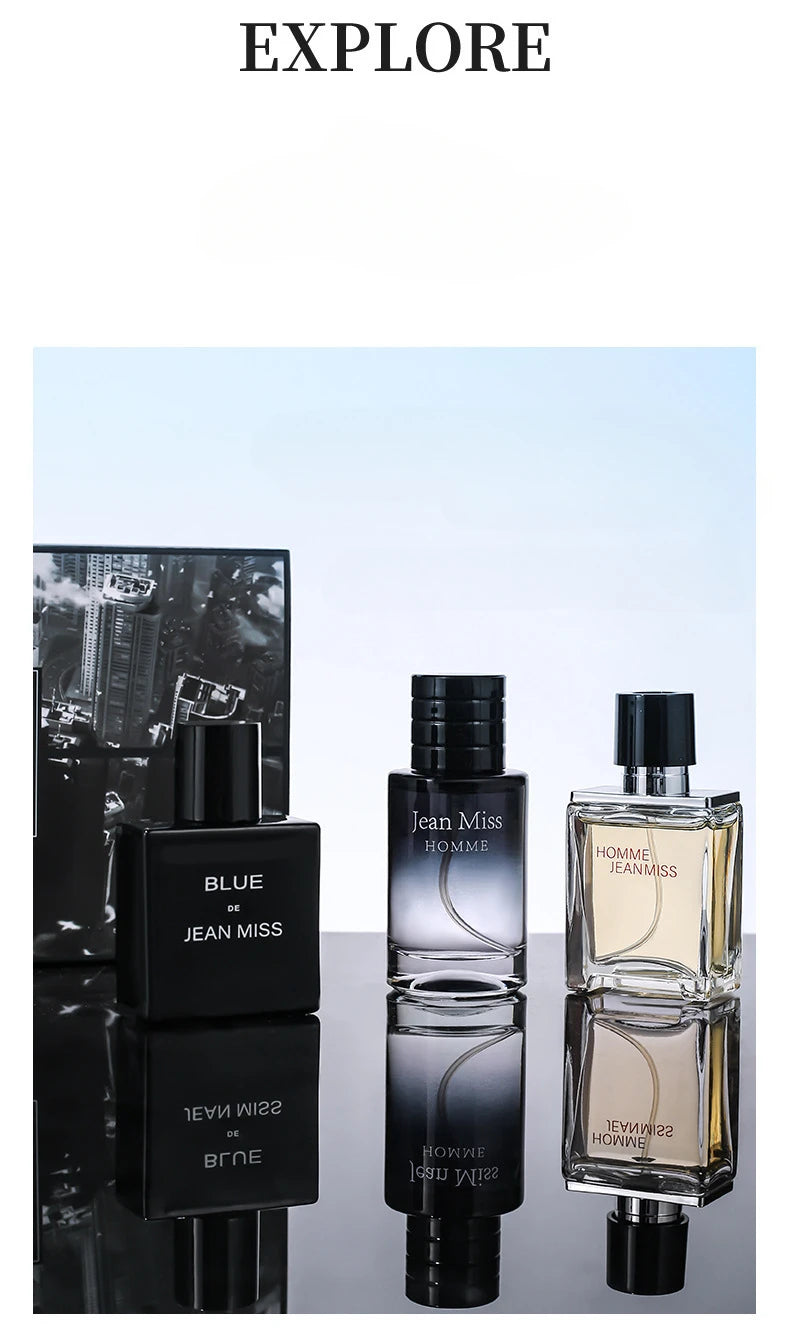 Men's Wild Fragrance Gift Set 3x30ml Eau de Toilette – Long-Lasting Masculine Scent