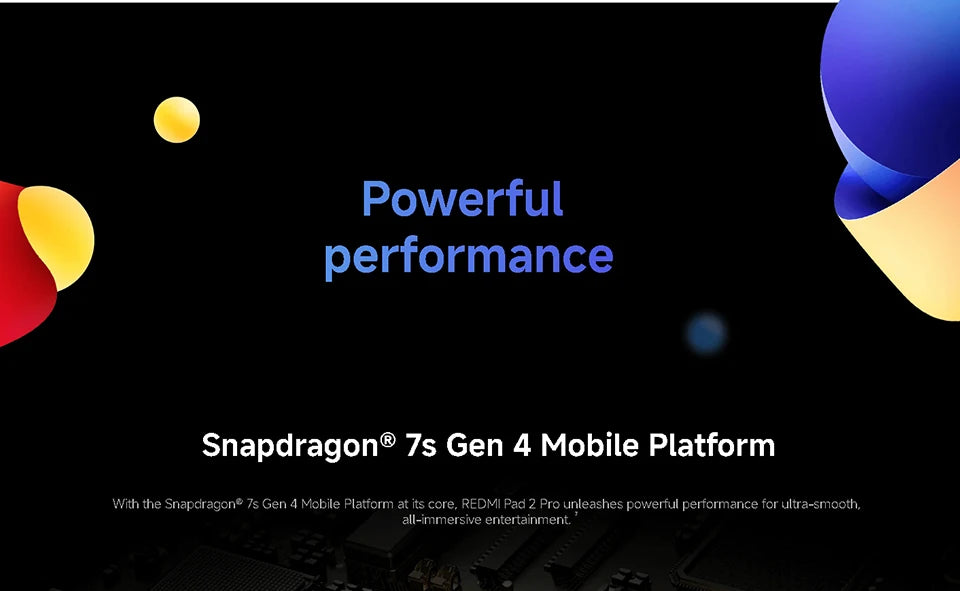 Xiaomi Redmi Pad 2 Pro 12.1" 2.5K Tablet – Snapdragon 7s Gen 4, 12000mAh, 33W