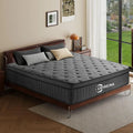14-Inch King Hybrid Pocketed Coil Mattress – Medium Firm, Motion Isolation, Custom