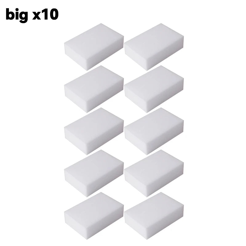Erase Any Stain with Just Water — Melamine Magic Sponge Eraser | 5–50pcs, No Chemicals, Kitchen & Bathroom Cleaning