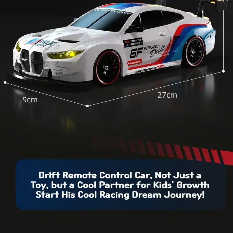 1:24 Scale 4WD RC Drift Car – High Speed Electric Racing Car for Kids & Adults