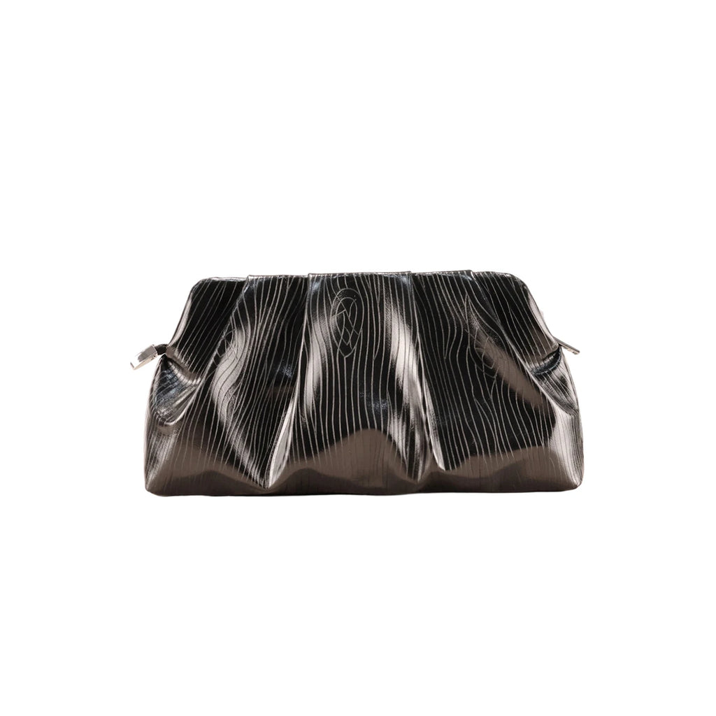 Luxury PU Evening Clutch Bag – Designer Wedding Party Shoulder Purse for Women