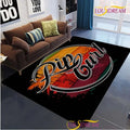 Surf Print Area Rug – Non-Slip Living Room, Bedroom & Kitchen Carpet