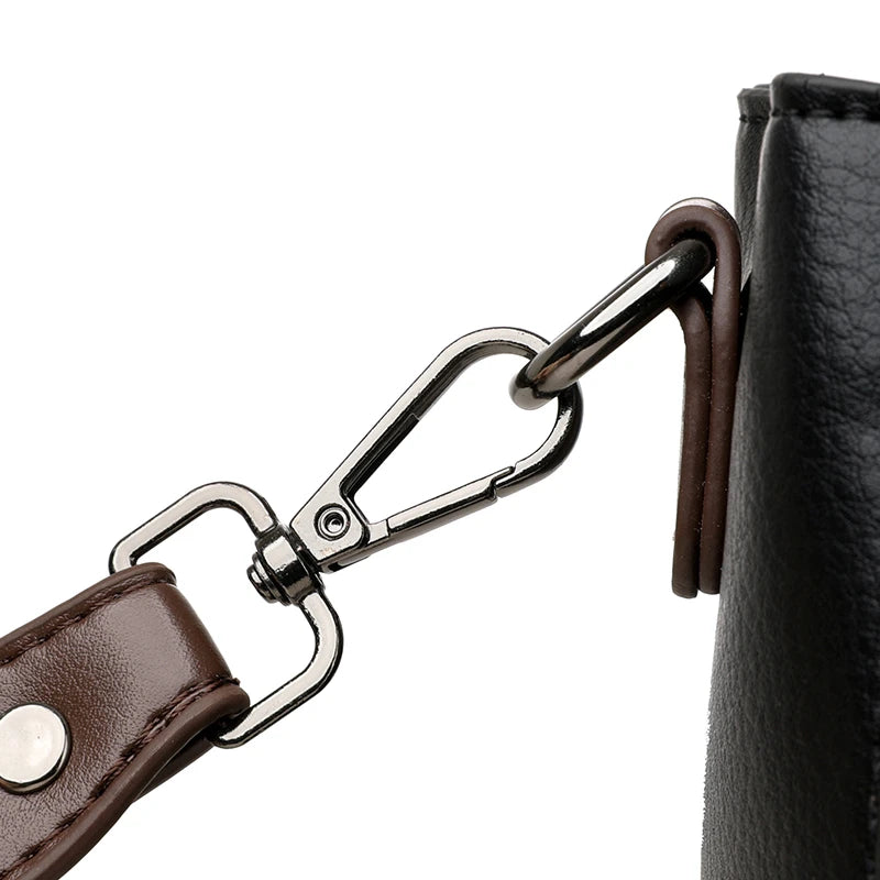 Luxury PU Leather Casual Tote Shoulder Bag – Designer Crossbody Handbag for Women