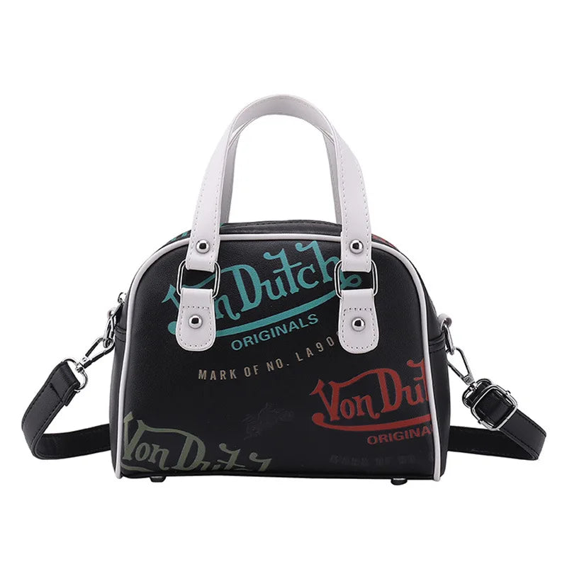 Large Capacity Retro Crossbody Bag – Versatile Women's Shoulder Bag & Handbag