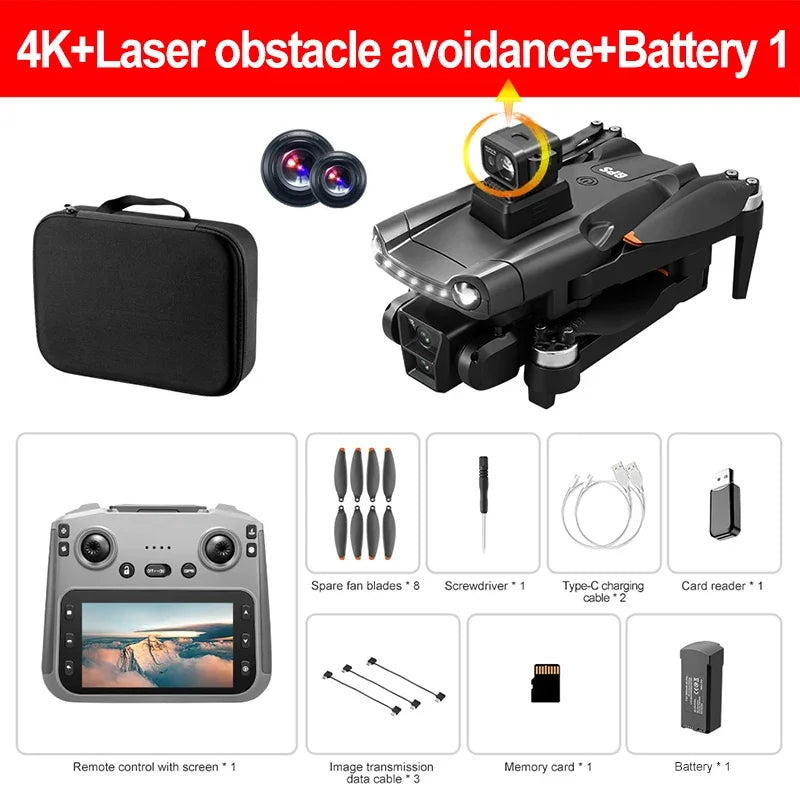 V198MAX GPS Return Drone with Screen Remote