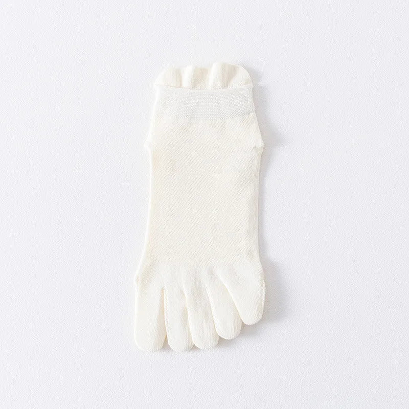 Women's Cotton Toe Socks – Breathable Mesh