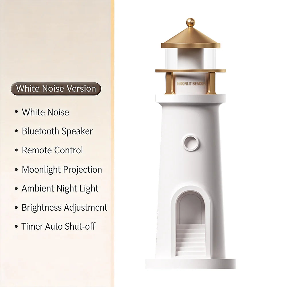Moon Projection Lamp – Sensor, Remote & Speaker Options