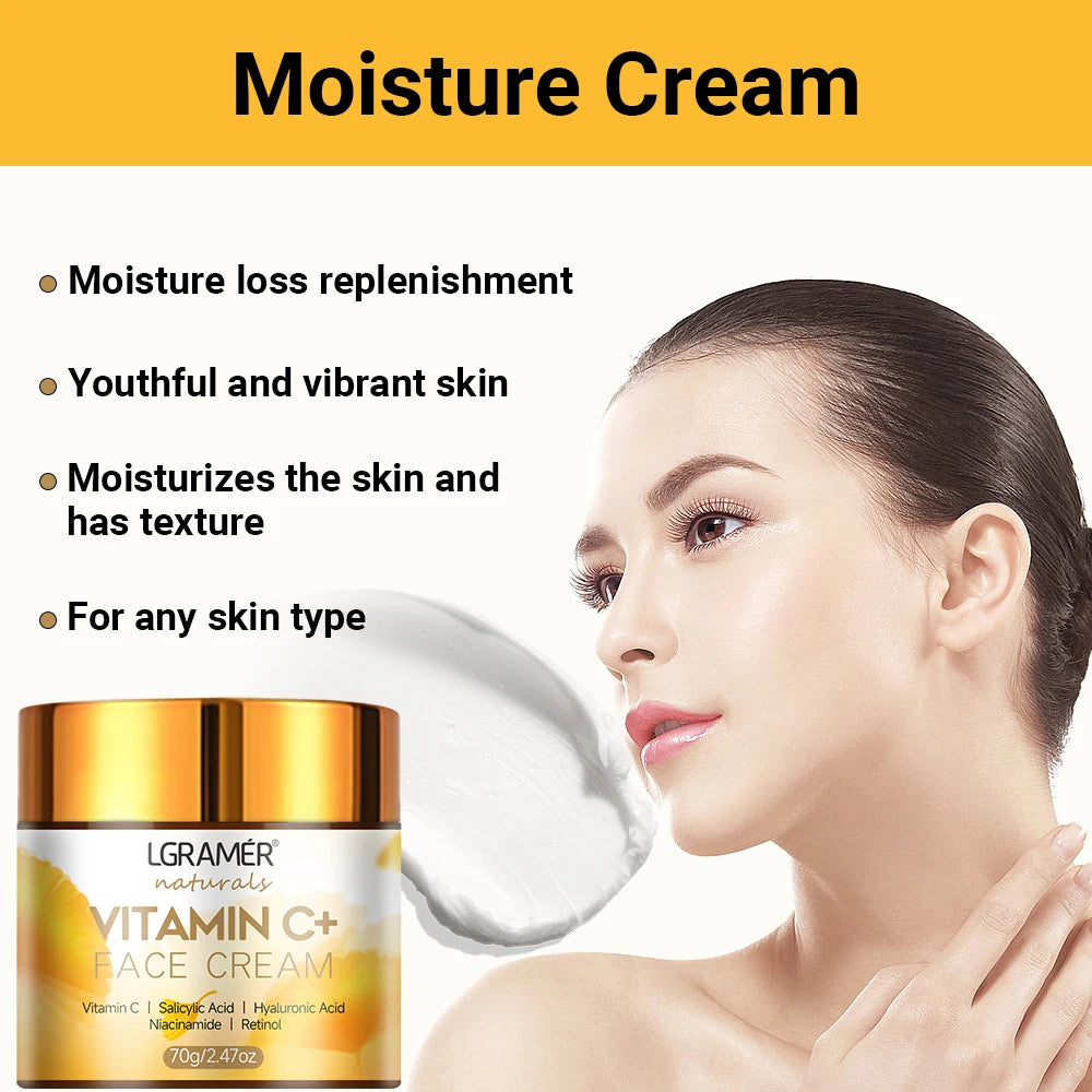 Vitamin C Retinol Anti-Wrinkle Whitening Face Cream