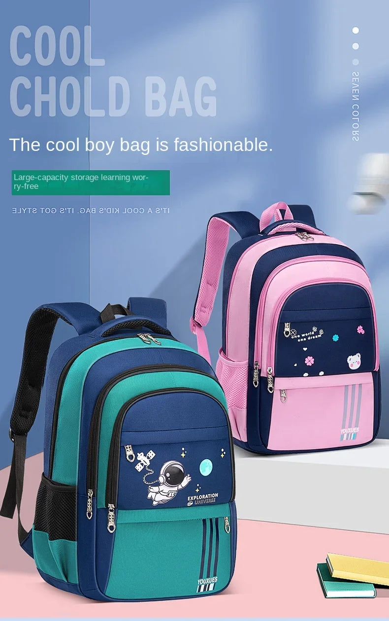 Kids School Backpack – Astronaut & Bear Designs