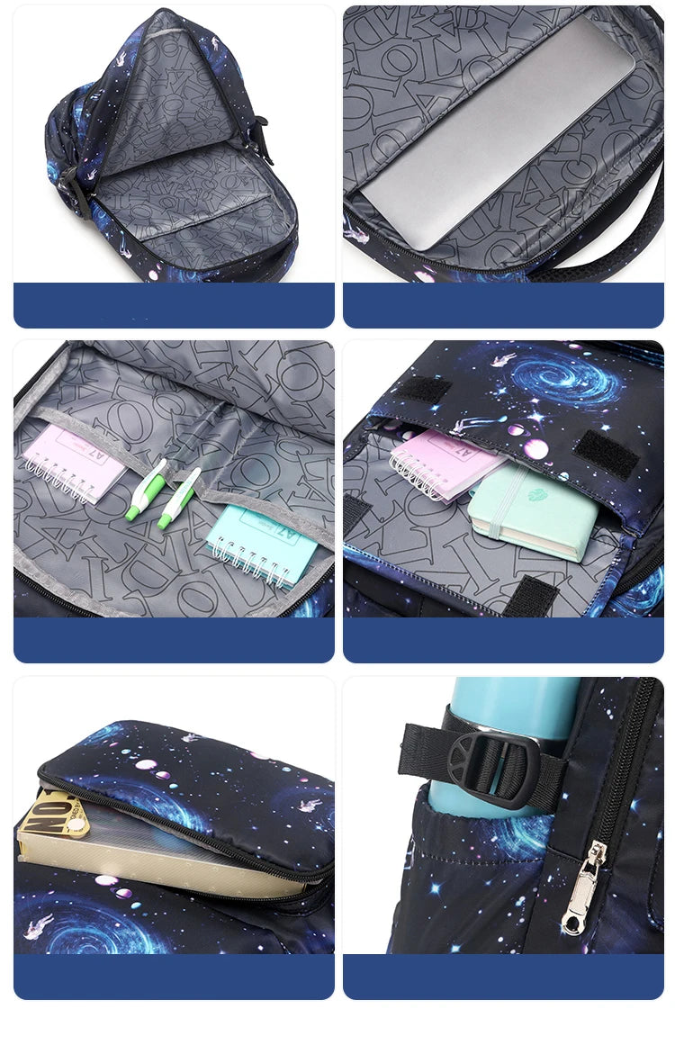 Kids Backpack Set – Three-Piece School Bag Set
