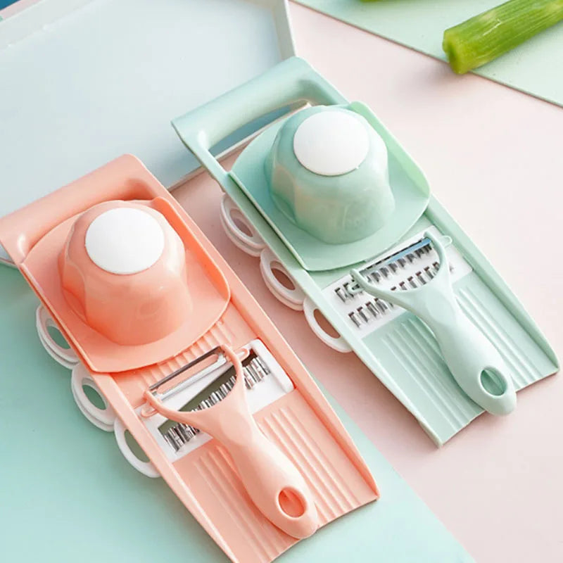 Multifunctional Vegetable Slicer & Julienne Grater
