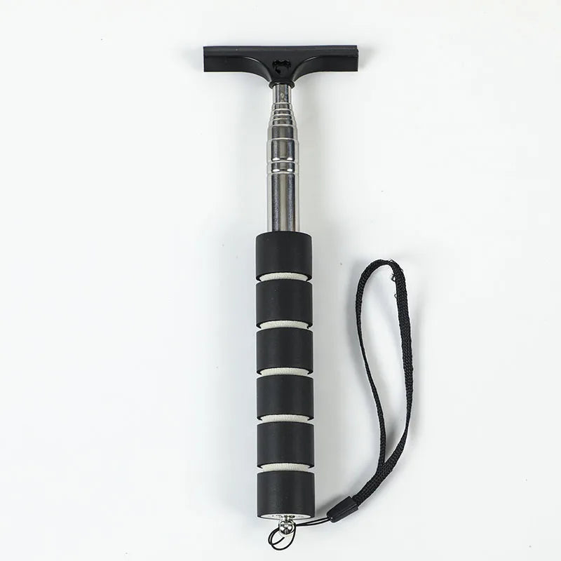 Telescopic Car Rearview Mirror Wiper & Window Cleaning Brush – 21–98cm, 5 Colors