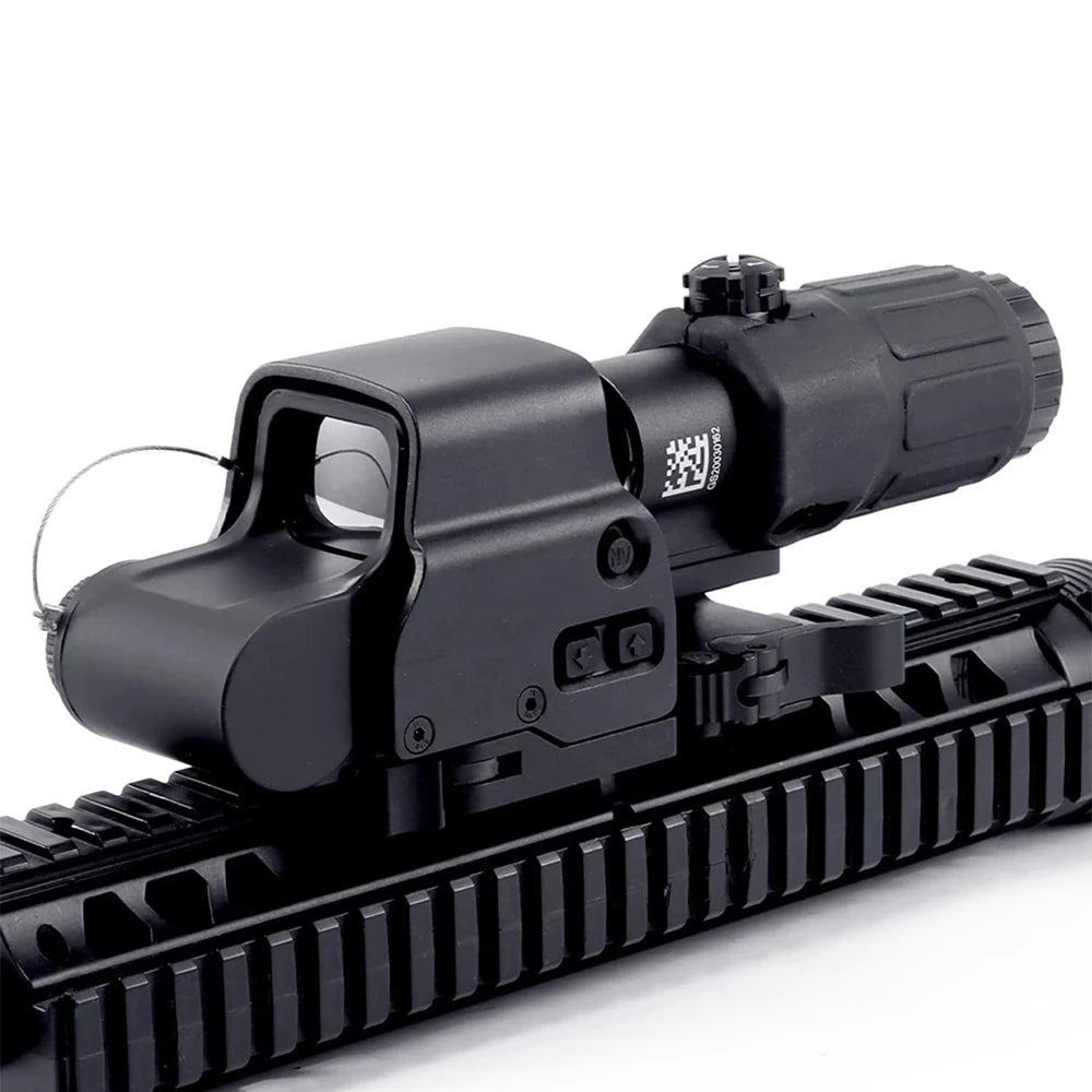 558 Holographic Red Dot Sight with G43 Magnifier — Tactical Hunting Optic, 20mm Rail Mount