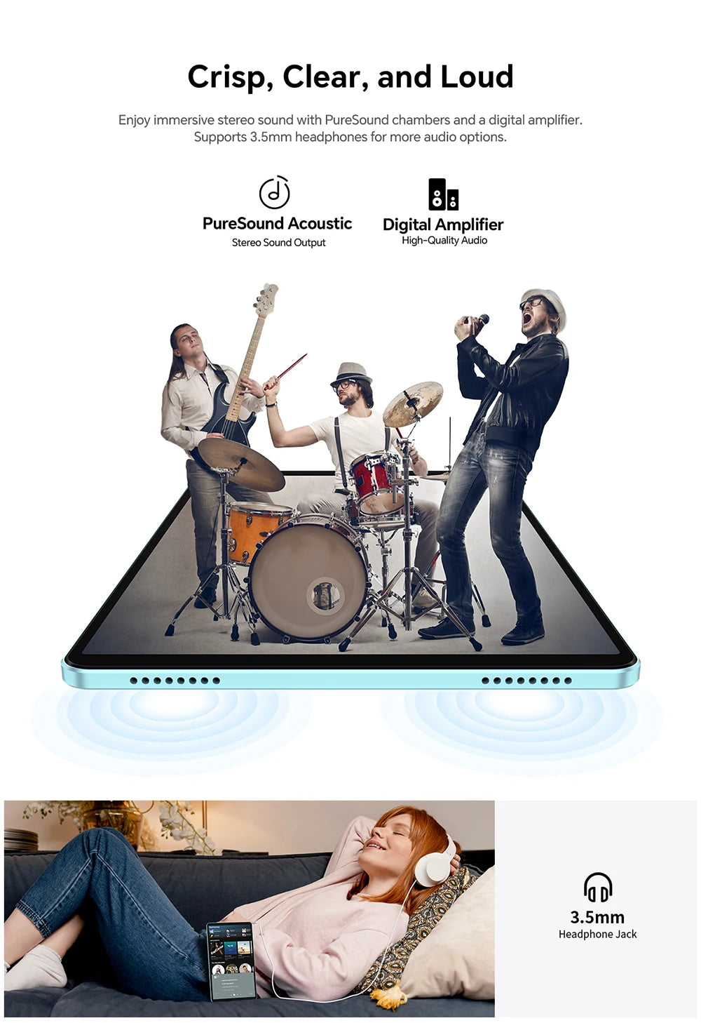 Teclast P50 Mini 8.7" Android 15 Tablet – 12GB RAM, 128GB, 90Hz, Widevine L1