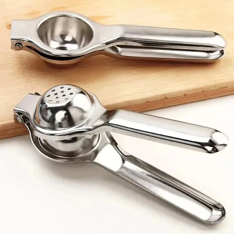 Stainless Steel Lemon Squeezer & Citrus Juicer — Ergonomic Manual FruitJuice Extractor