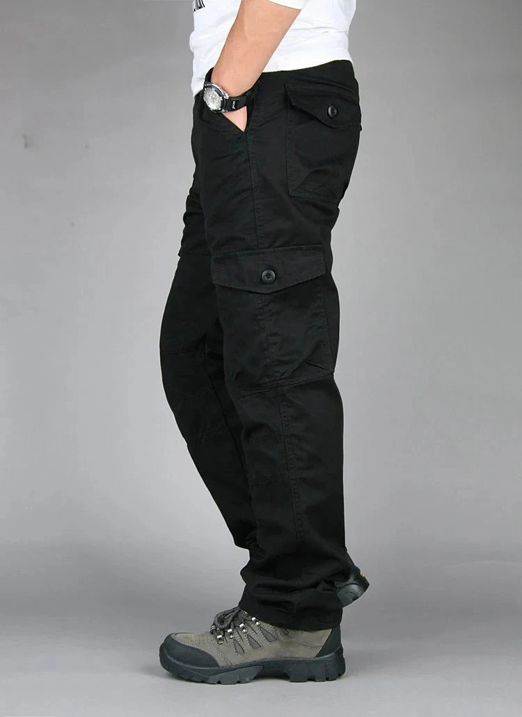 Men's Cotton Cargo Work Pants